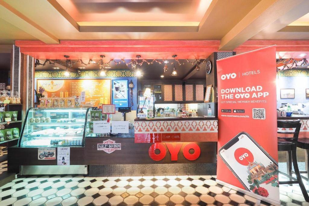 Oyo 995蓝色咖啡馆公寓 清邁 外观 照片